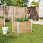 Planter 80x60 cm Solid Pine Wood 80 x 60 x 60.5 cm