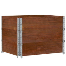 Plantenbak 80X60 Cm Massief Grenenhout Bruin 80 x 60 x 60.5 cm
