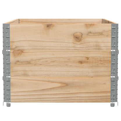 Plantenbak 120X80 Cm Massief Grenenhout 120 x 80 x 60.5 cm