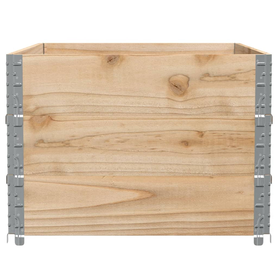 Plantenbak 120X80 Cm Massief Grenenhout 120 x 80 x 60.5 cm