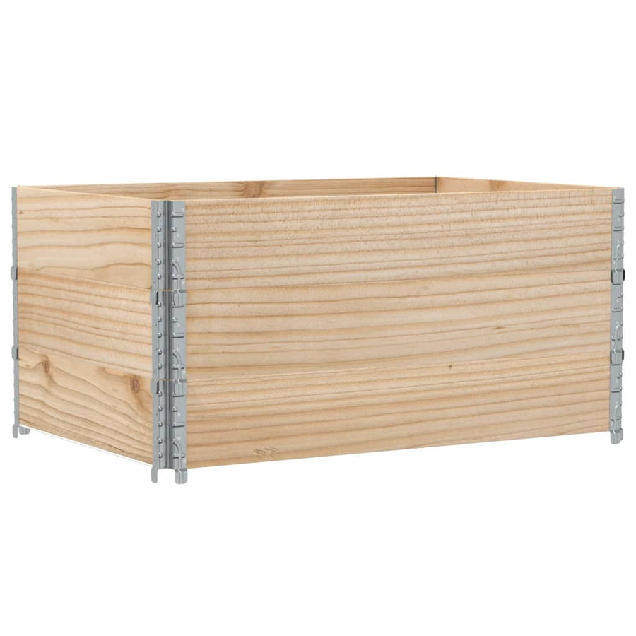 Plantenbak 120X80 Cm Massief Grenenhout 120 x 80 x 60.5 cm