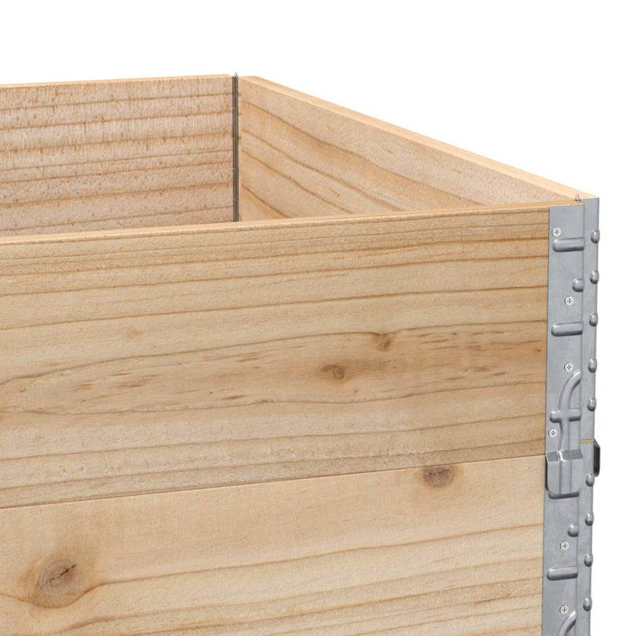 Plantenbak 120X80 Cm Massief Grenenhout 120 x 80 x 60.5 cm