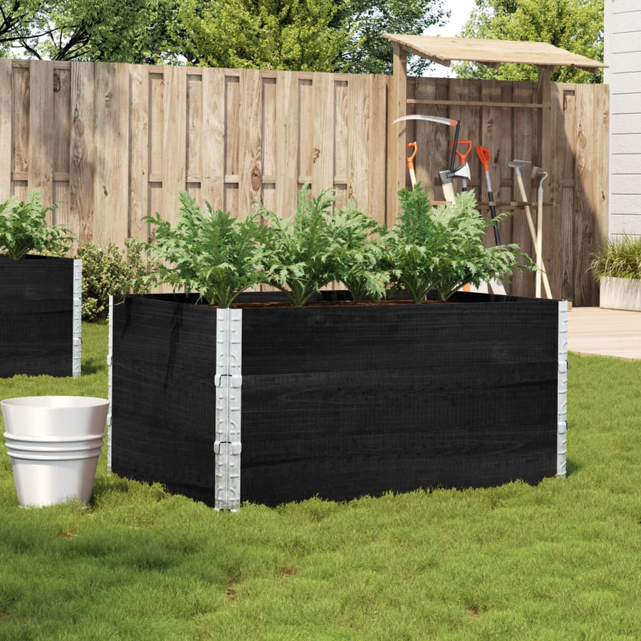 Plantenbak 120X80 Cm Massief Grenenhout 120 x 80 x 60.5 cm