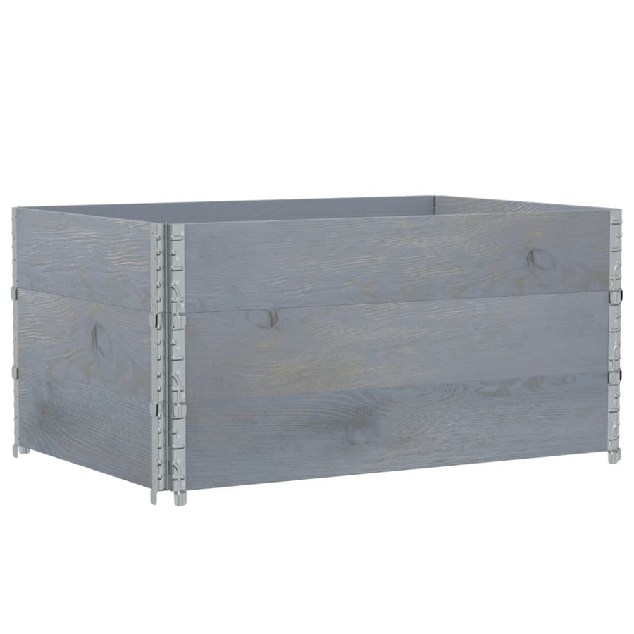 Plantenbak 120X80 Cm Massief Grenenhout 120 x 80 x 60.5 cm