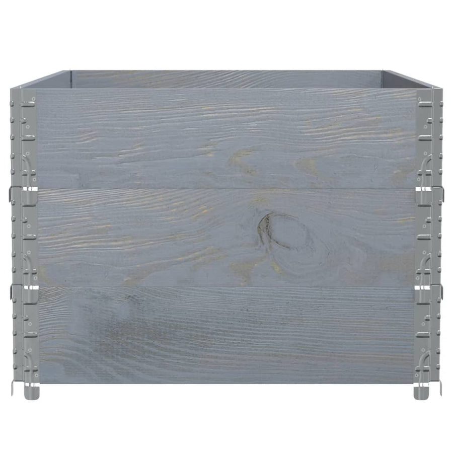 Plantenbak 120X80 Cm Massief Grenenhout 120 x 80 x 60.5 cm
