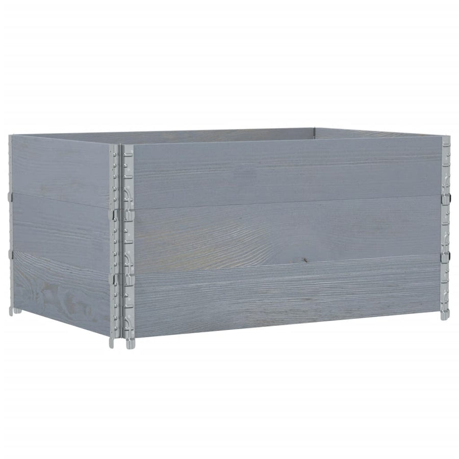 Plantenbak 120X80 Cm Massief Grenenhout 120 x 80 x 60.5 cm
