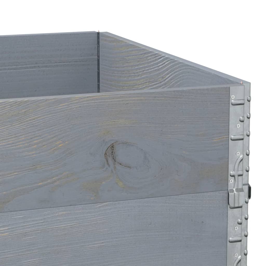 Plantenbak 120X80 Cm Massief Grenenhout 120 x 80 x 60.5 cm