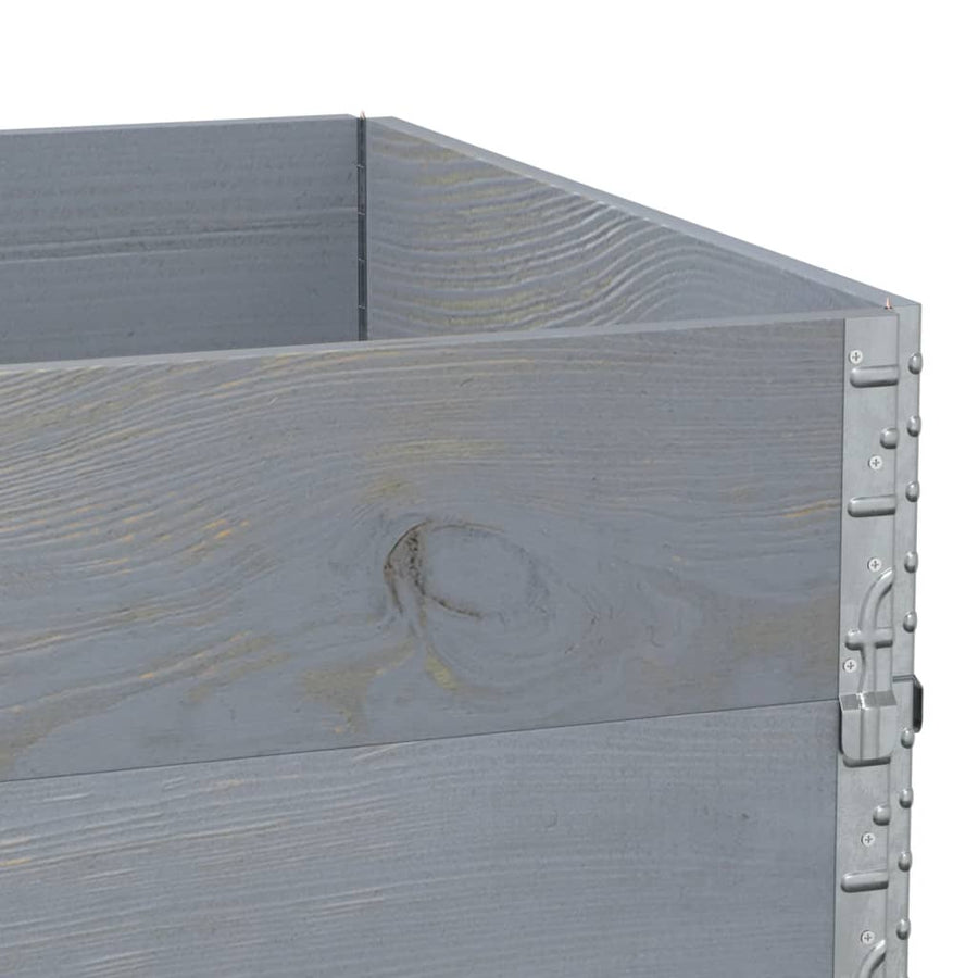 Plantenbak 120X80 Cm Massief Grenenhout 120 x 80 x 60.5 cm