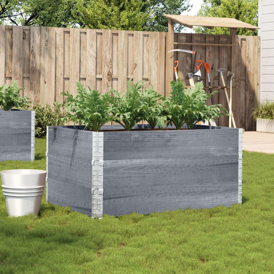 Plantenbak 120X80 Cm Massief Grenenhout 120 x 80 x 60.5 cm