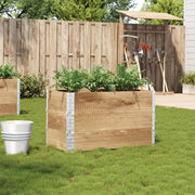 Plantenbak massief grenenhout 100x50x60.5 cm
