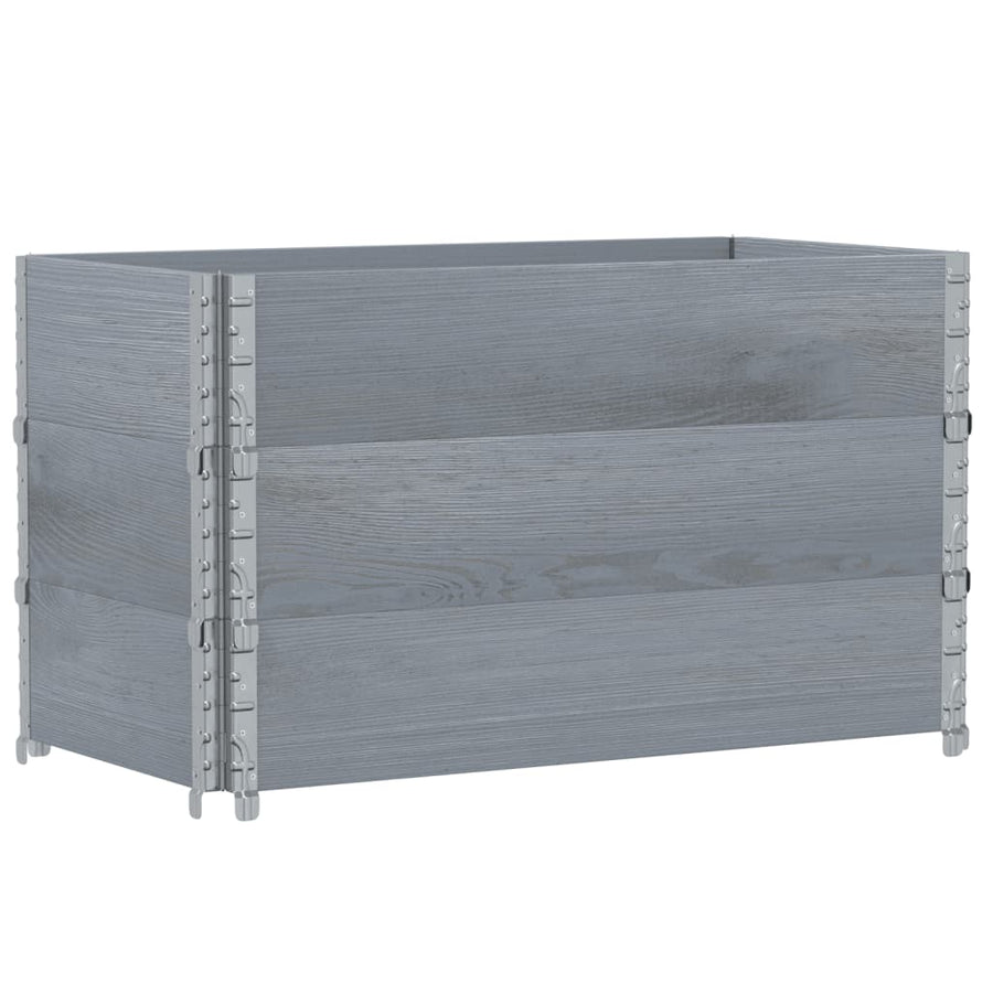 Plantenbak 100X50 Cm Massief Grenenhout 100 x 50 x 60.5 cm