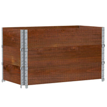 Plantenbak 100X50 Cm Massief Grenenhout Bruin 100 x 50 x 60.5 cm