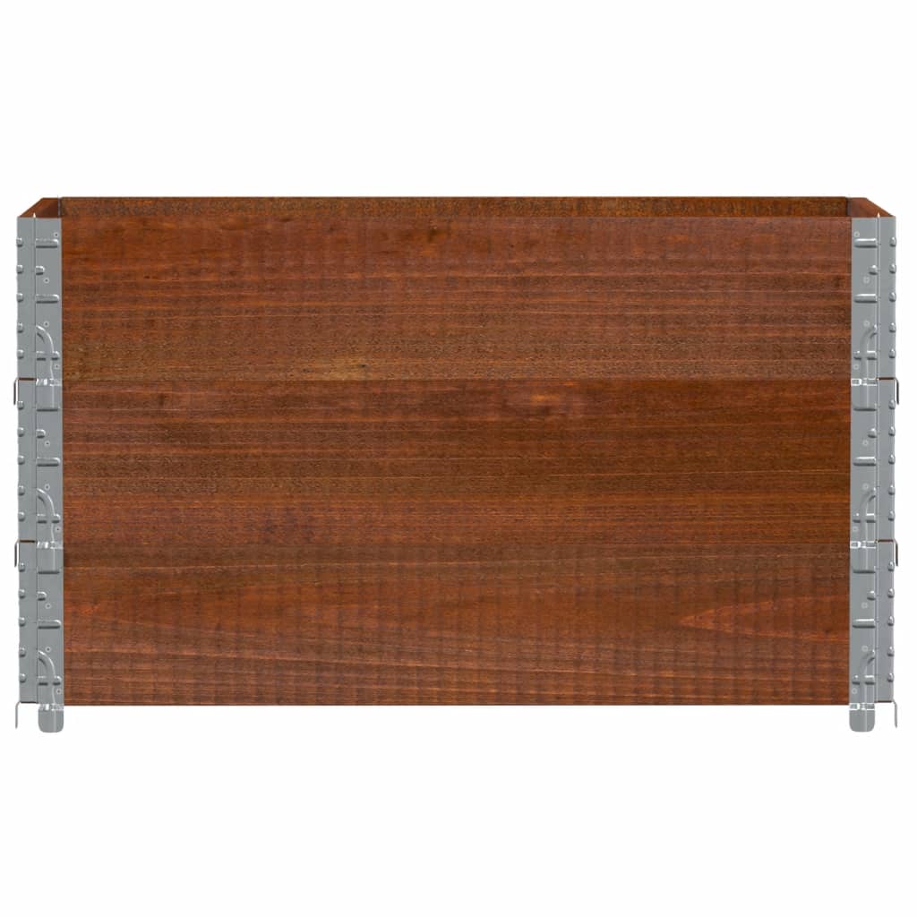 Plantenbak 100X50 Cm Massief Grenenhout Bruin 100 x 50 x 60.5 cm