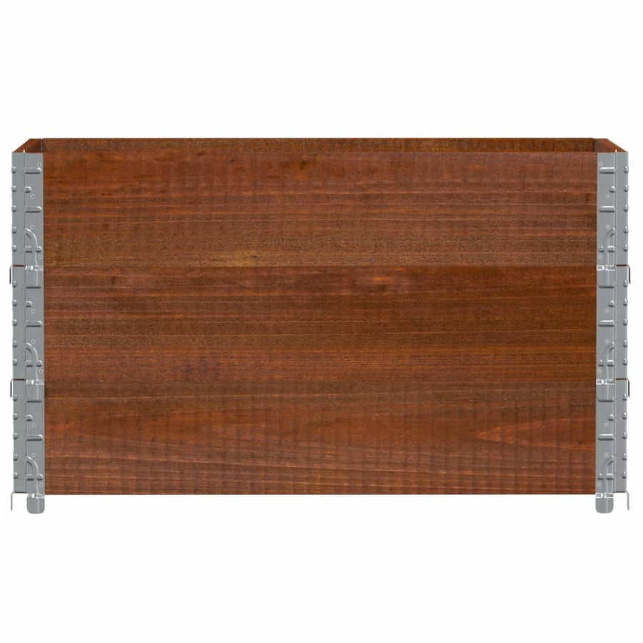 Plantenbak 100X50 Cm Massief Grenenhout Bruin 100 x 50 x 60.5 cm