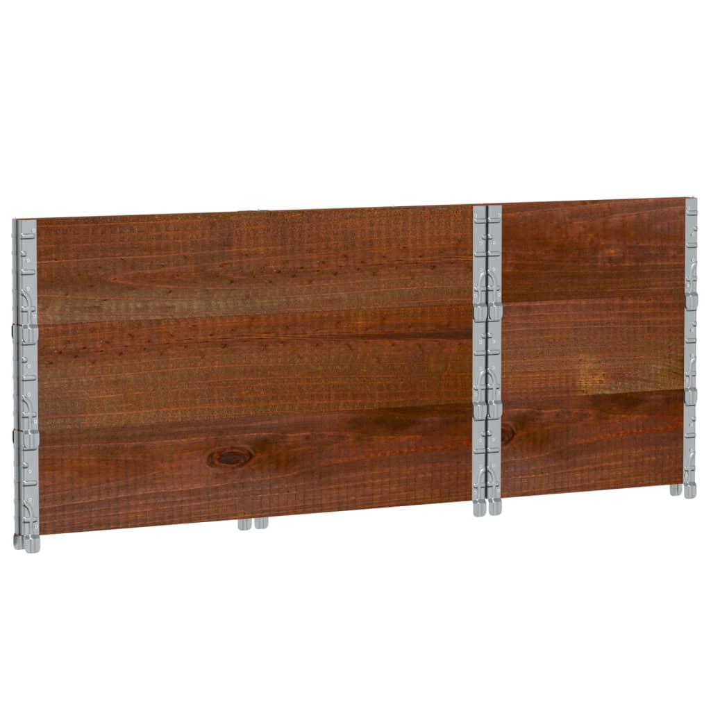 Plantenbak 100X50 Cm Massief Grenenhout Bruin 100 x 50 x 60.5 cm