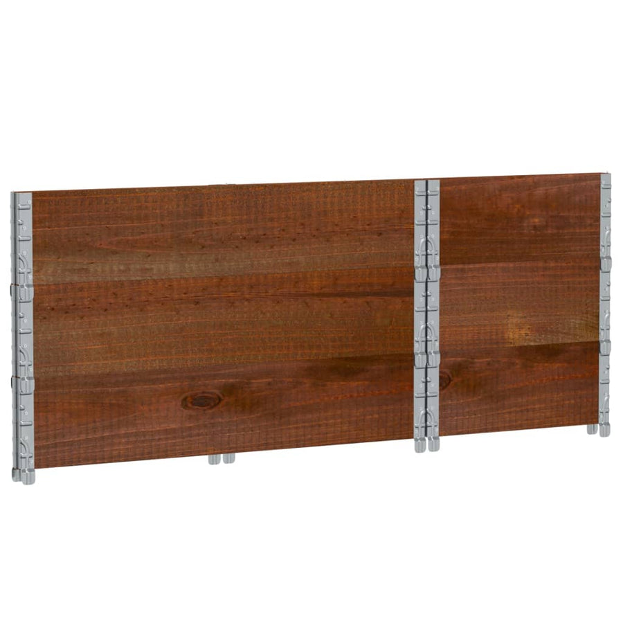 Plantenbak 100X50 Cm Massief Grenenhout Bruin 100 x 50 x 60.5 cm