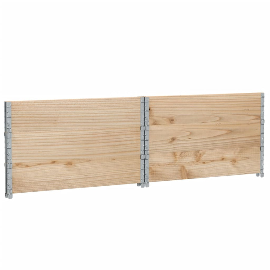 Plantenbak 100X100 Cm Massief Grenenhout 100 x 100 x 60.5 cm
