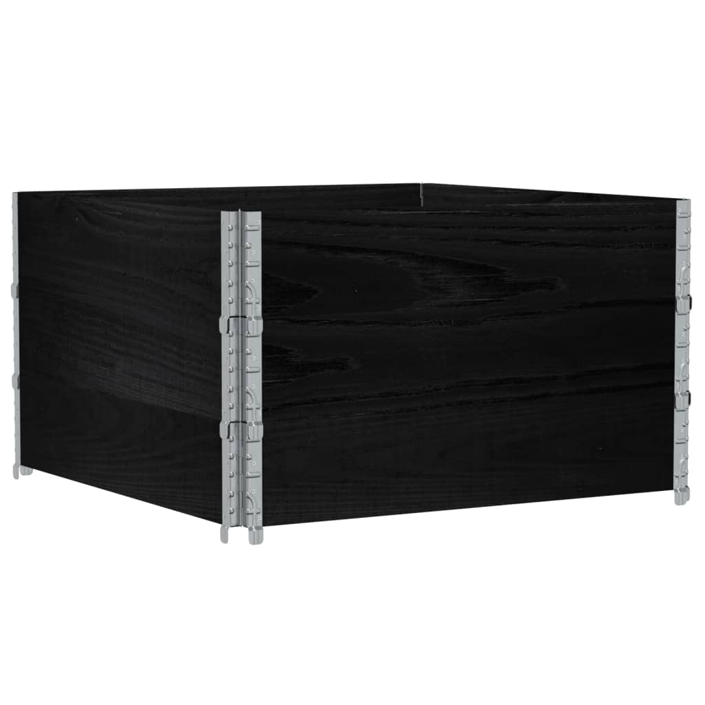 Plantenbak 100X100 Cm Massief Grenenhout 100 x 100 x 60.5 cm