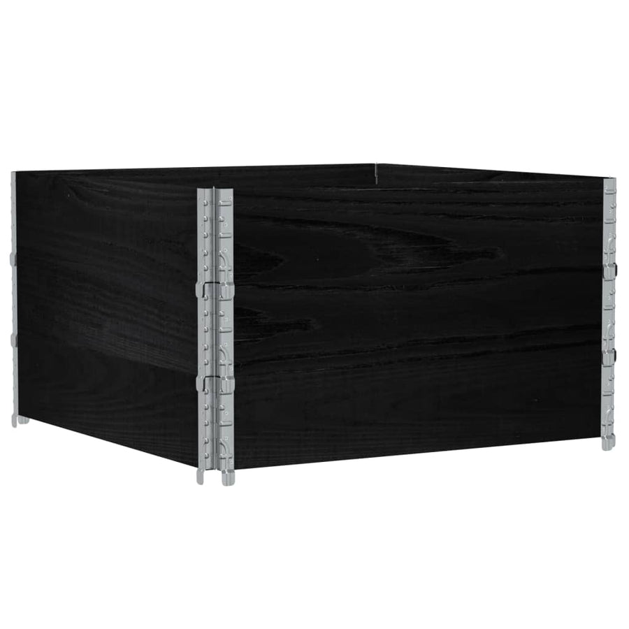 Plantenbak 100X100 Cm Massief Grenenhout 100 x 100 x 60.5 cm