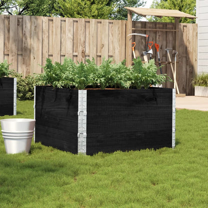 Plantenbak 100X100 Cm Massief Grenenhout 100 x 100 x 60.5 cm