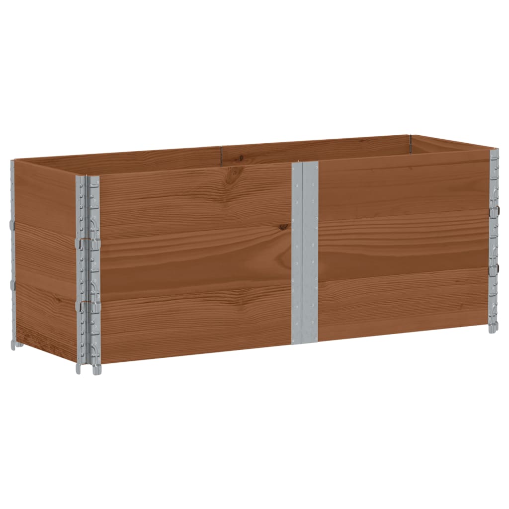 Plantenbak 150X50 Cm Massief Grenenhout Bruin 150 x 50 x 60.5 cm