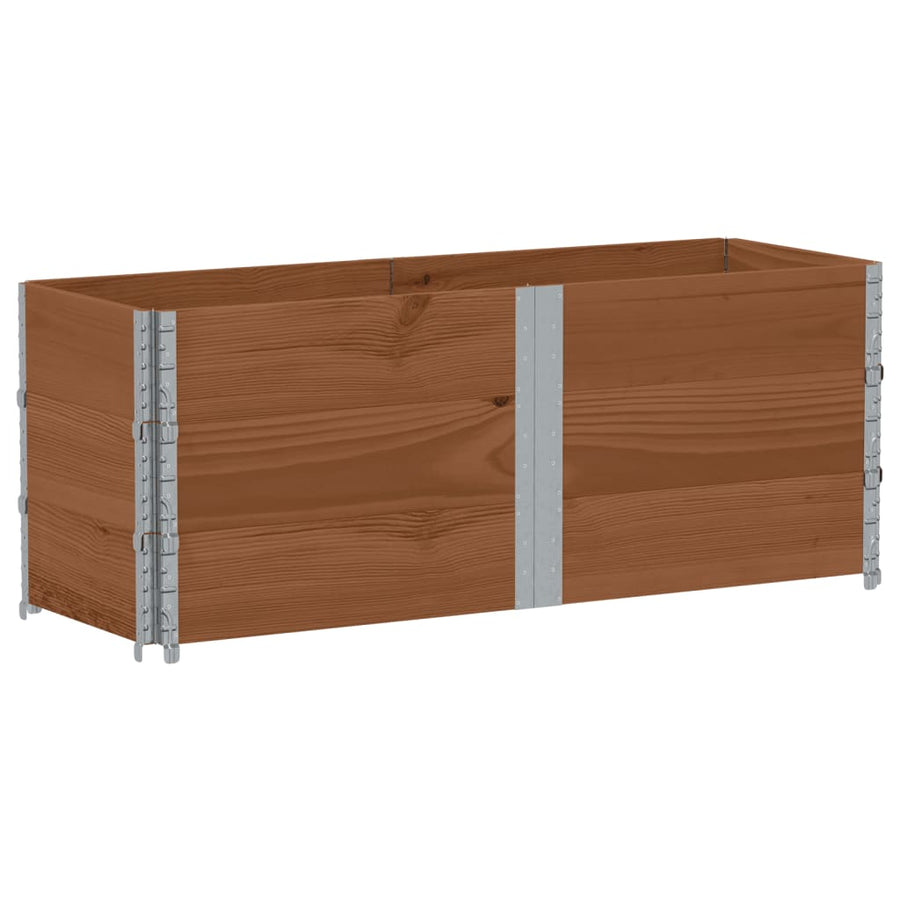 Plantenbak 150X50 Cm Massief Grenenhout Bruin 150 x 50 x 60.5 cm