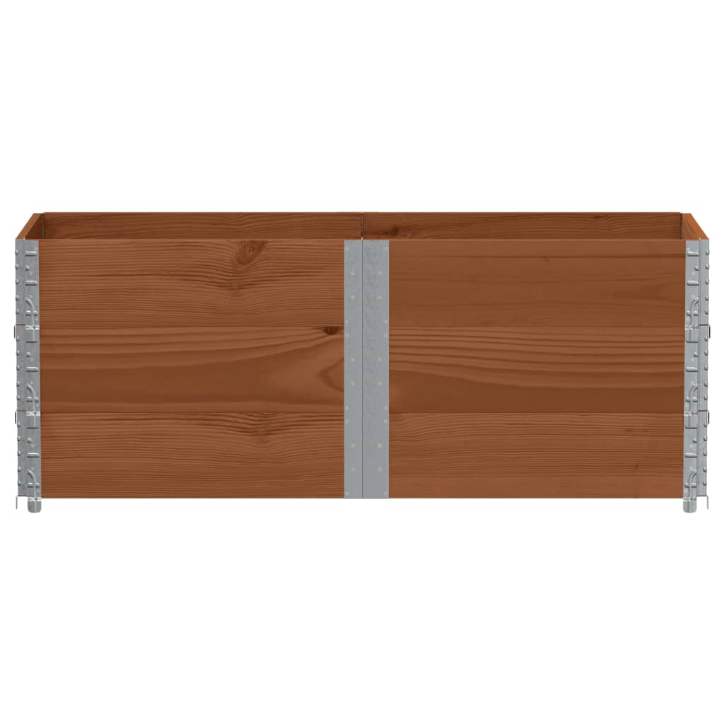 Plantenbak 150X50 Cm Massief Grenenhout Bruin 150 x 50 x 60.5 cm