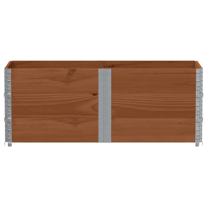 Plantenbak 150X50 Cm Massief Grenenhout Bruin 150 x 50 x 60.5 cm