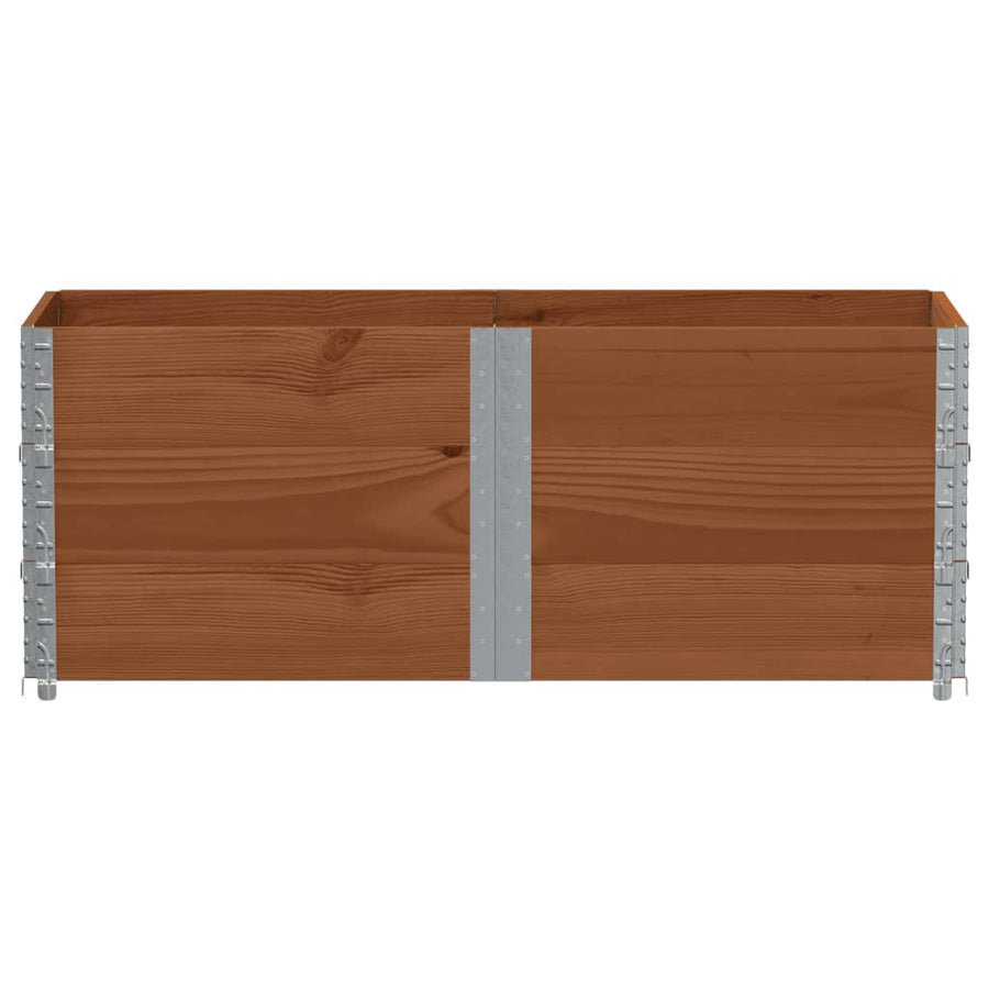 Plantenbak 150X50 Cm Massief Grenenhout Bruin 150 x 50 x 60.5 cm
