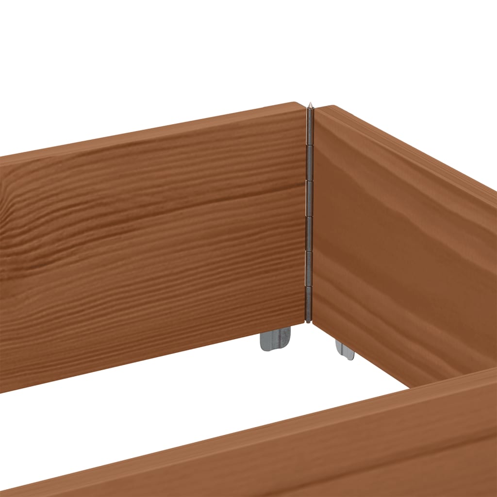 Plantenbak 150X50 Cm Massief Grenenhout Bruin 150 x 50 x 60.5 cm