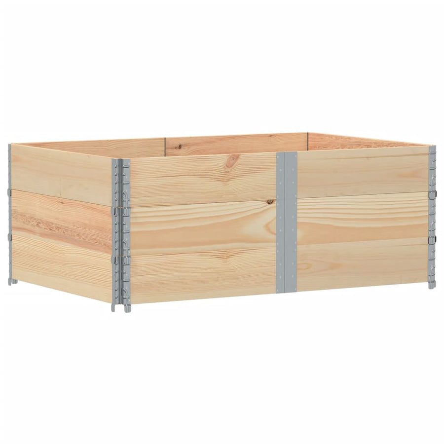 Plantenbak 150x100 cm massief grenenhout