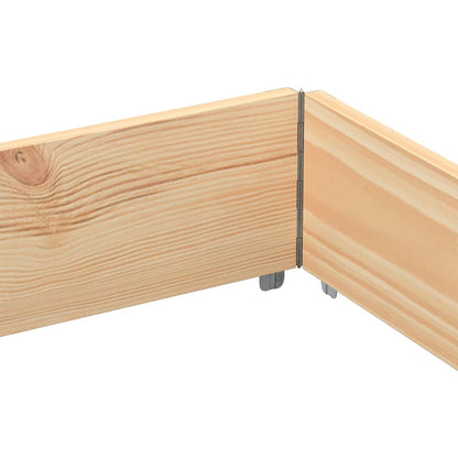 Plantenbak 150x100 cm massief grenenhout