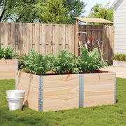 Plantenbak 150x100x60.5 cm massief grenenhout