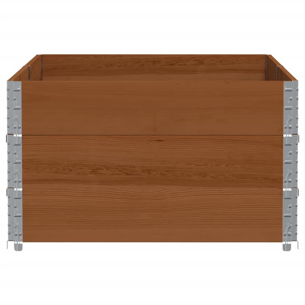 Plantenbak 150X100 Cm Massief Grenenhout Bruin 150 x 100 x 60.5 cm