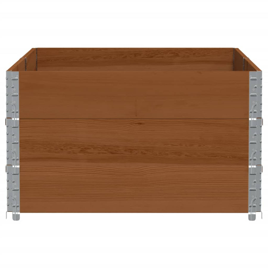Plantenbak 150X100 Cm Massief Grenenhout Bruin 150 x 100 x 60.5 cm