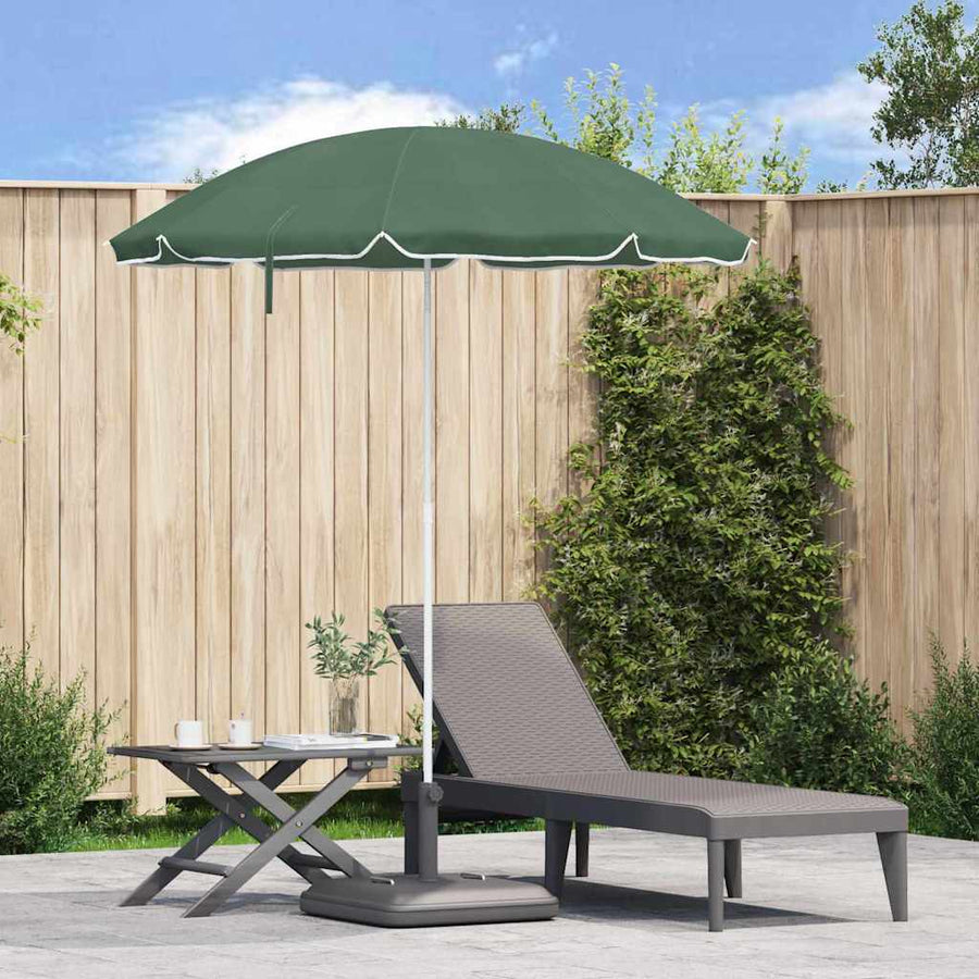 Parasol 161 X 161 X 193 Cm Polyester Groen