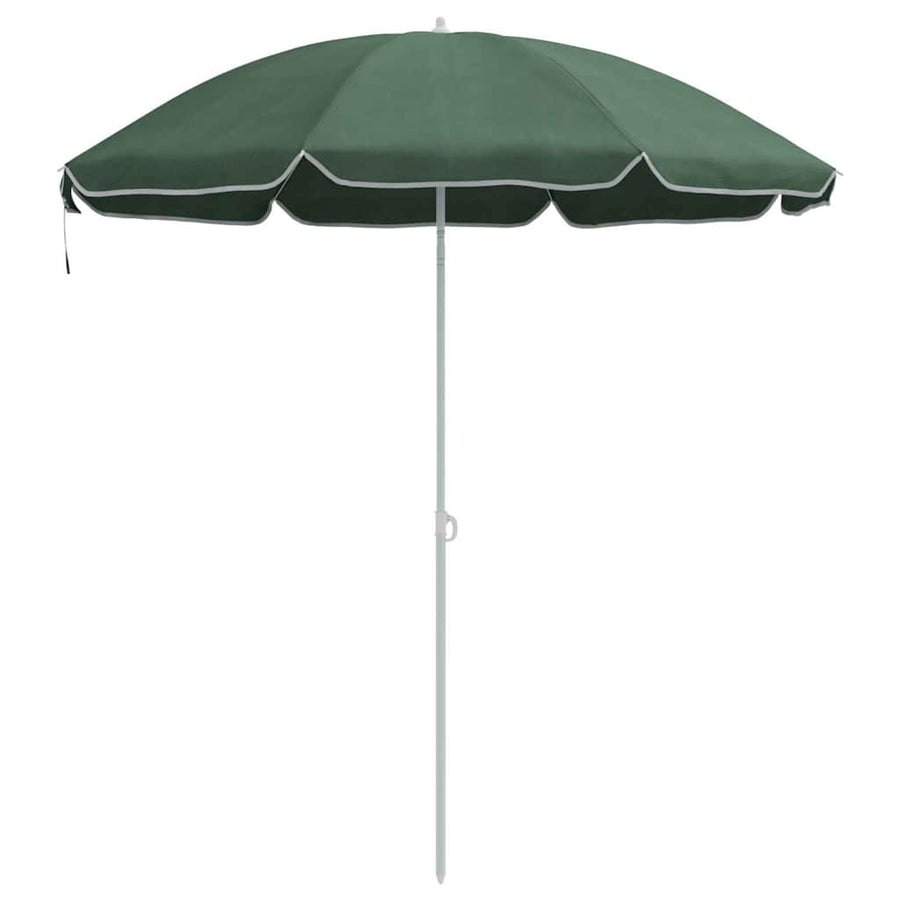 Parasol 161 X 161 X 193 Cm Polyester Groen