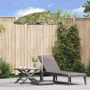 Strandparasol camouflage 206x206x212 cm polyester metaal