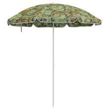 Strandparasol Camouflage 206 x 206 x 212 cm Polyester en Metaal