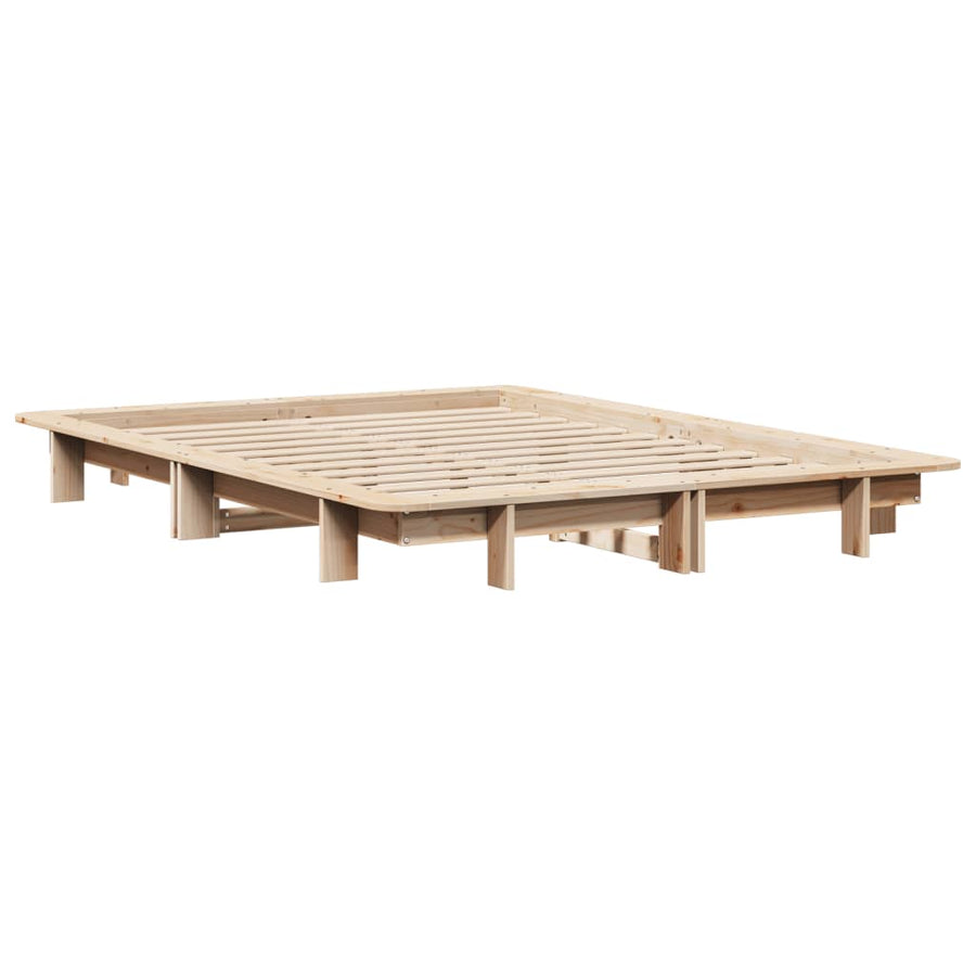 Bedframe massief grenenhout 120x200 cm