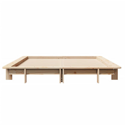 Bedframe massief grenenhout 120x200 cm