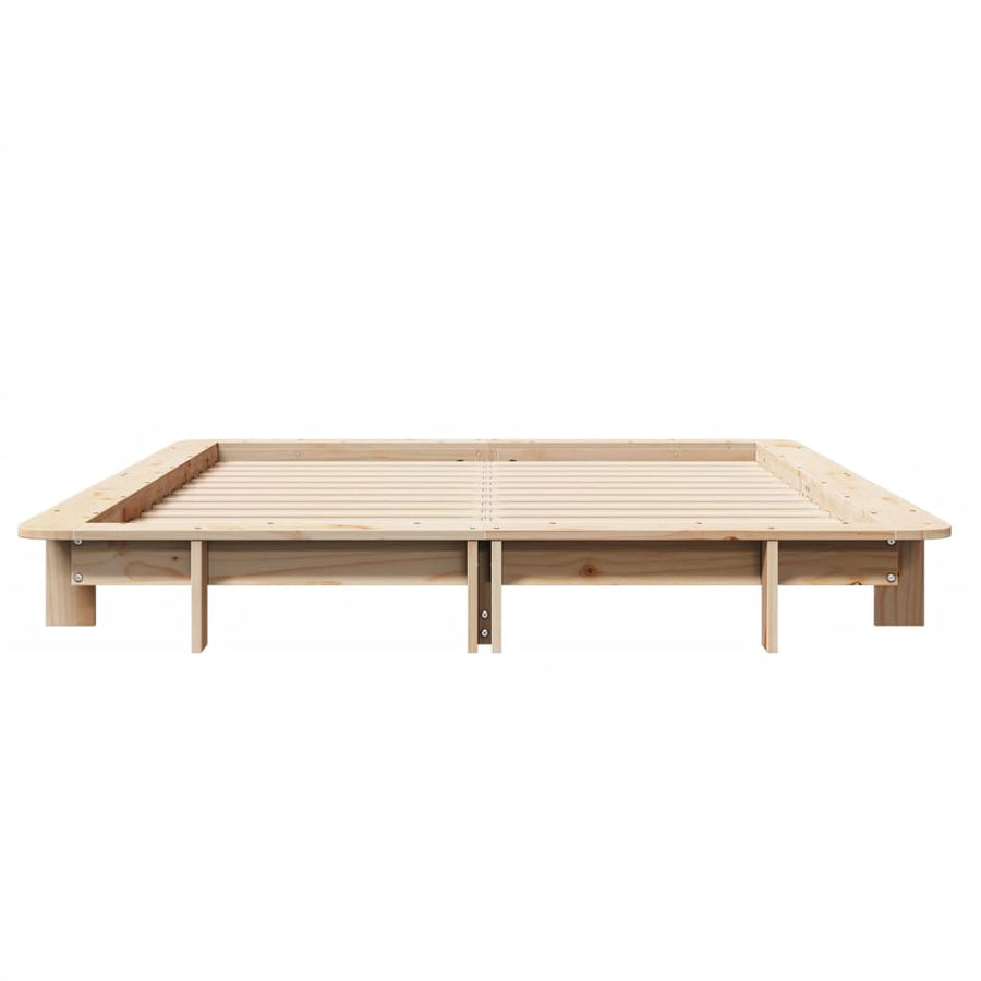 Bedframe massief grenenhout 120x200 cm
