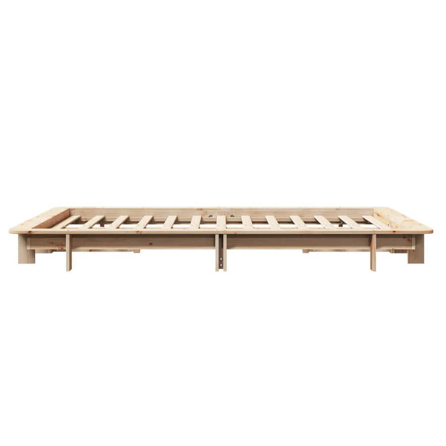 Bedframe massief grenenhout 120x200 cm