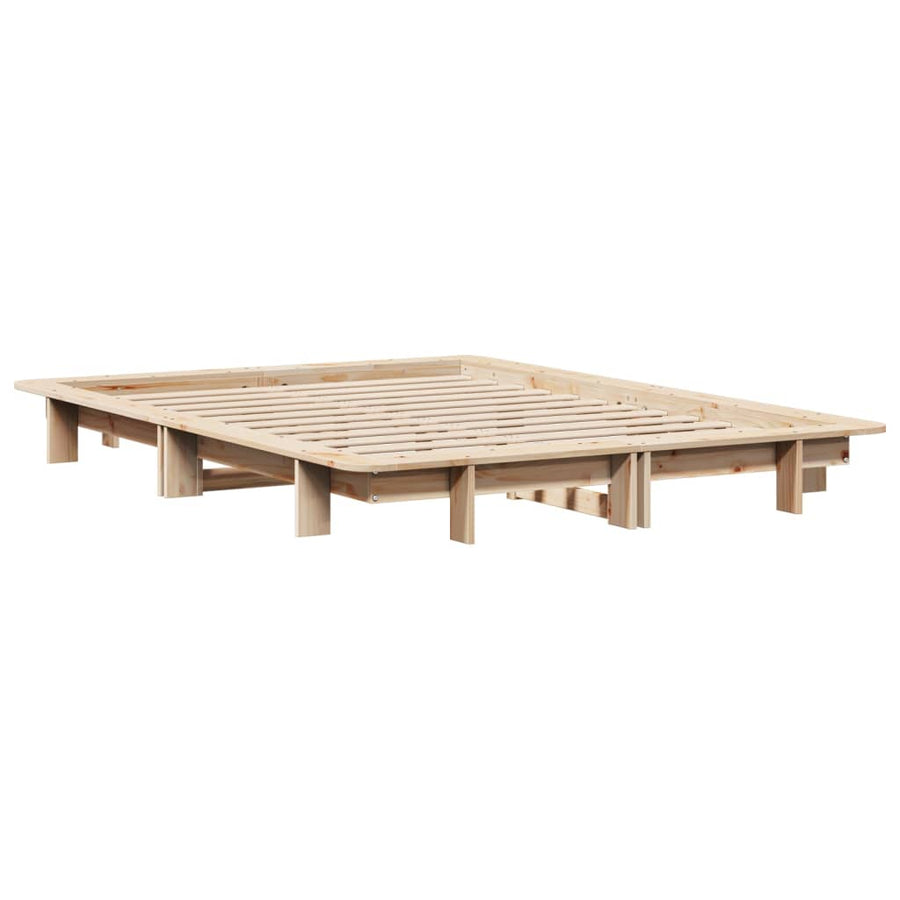 Bedframe massief grenenhout 120x200 cm