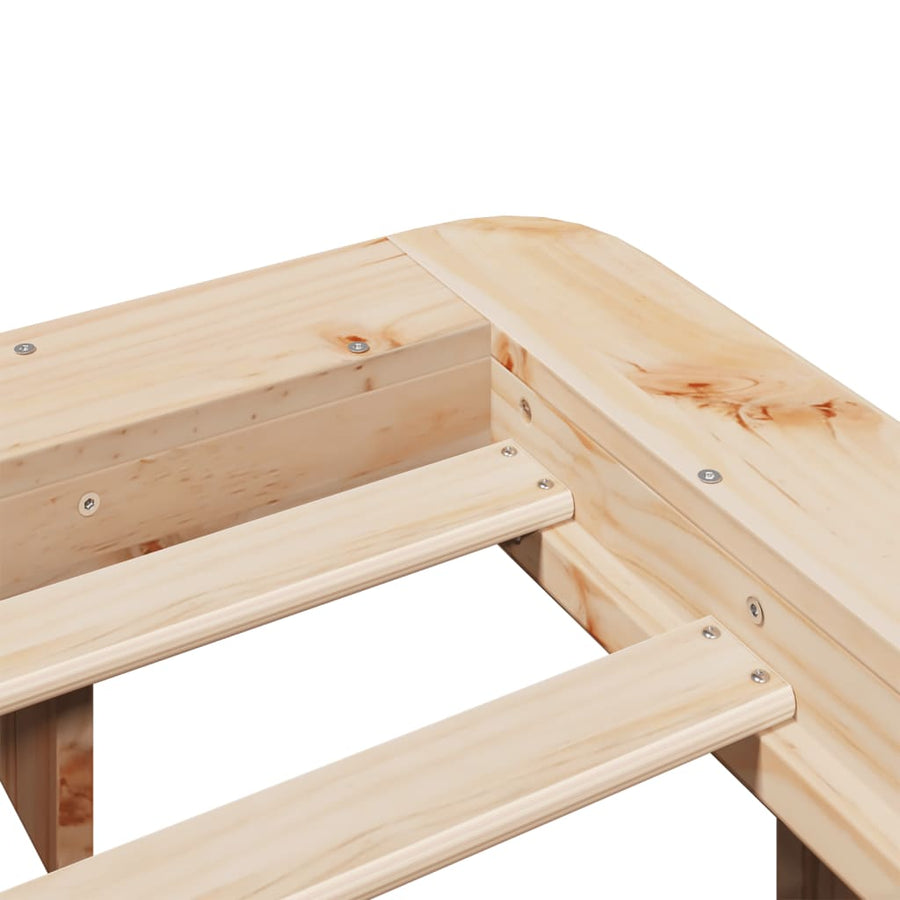 Bedframe massief grenenhout 120x200 cm