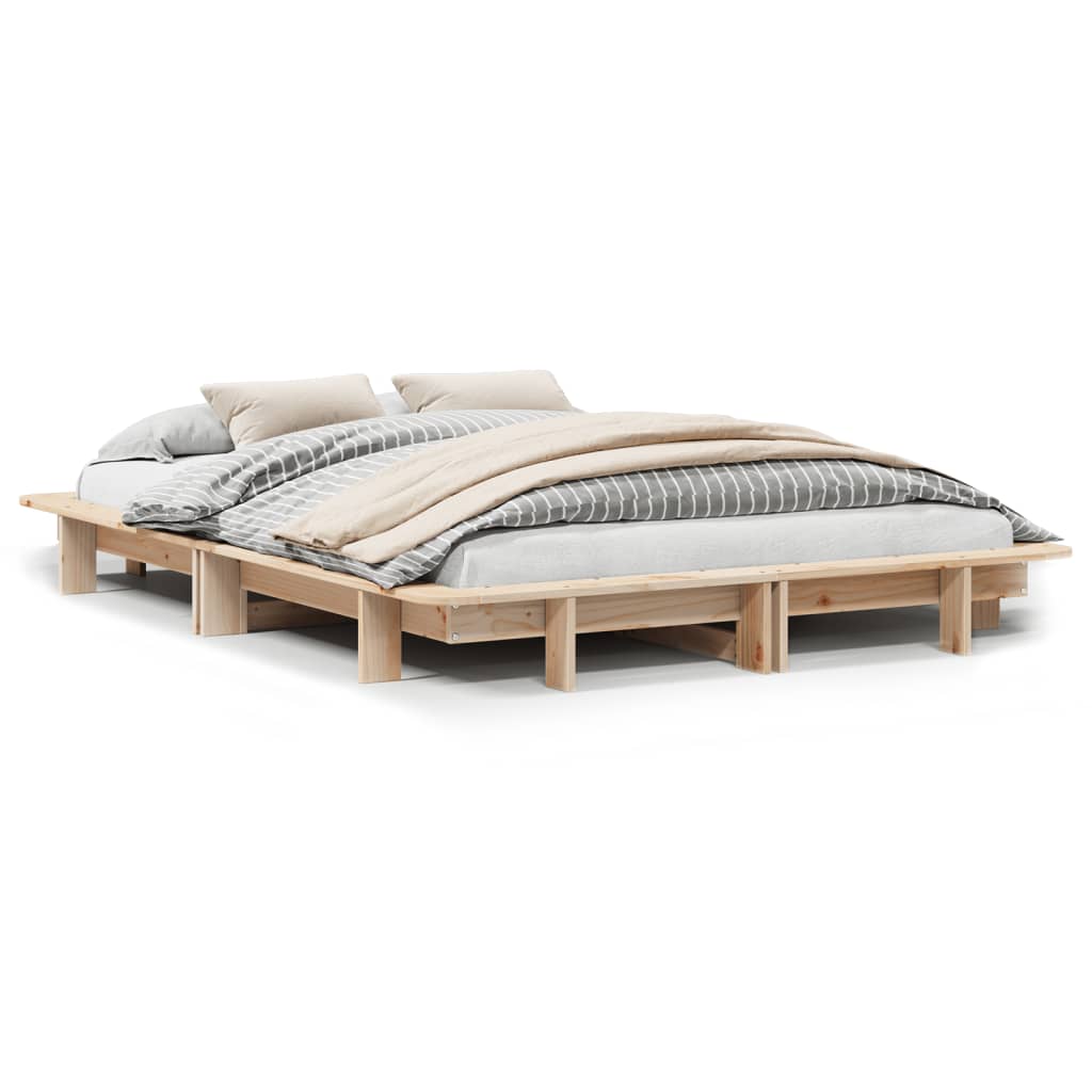 Bedframe massief grenenhout 120x200 cm