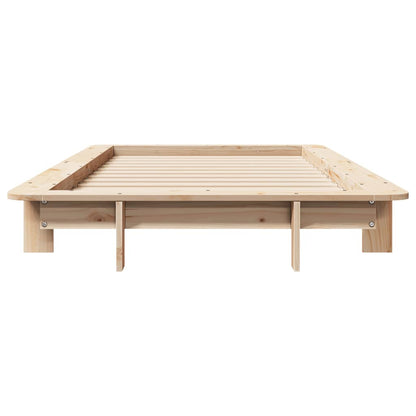 Bedframe massief grenenhout 100x200 cm