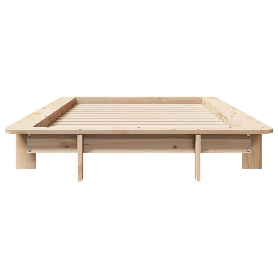 Bedframe massief grenenhout 100x200 cm