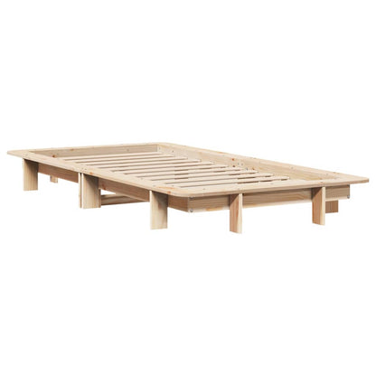 Bedframe massief grenenhout 100x200 cm