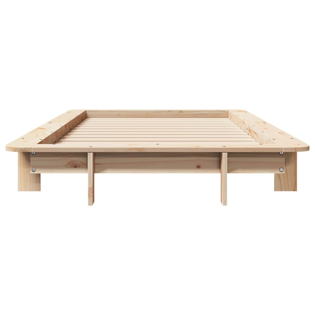 Bedframe massief grenenhout 90x200 cm